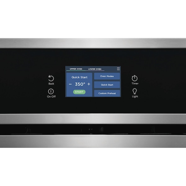 Frigidaire 27-in. Double Electric Wall Oven with Convection, Stainless Steel FCWD2727AS - main